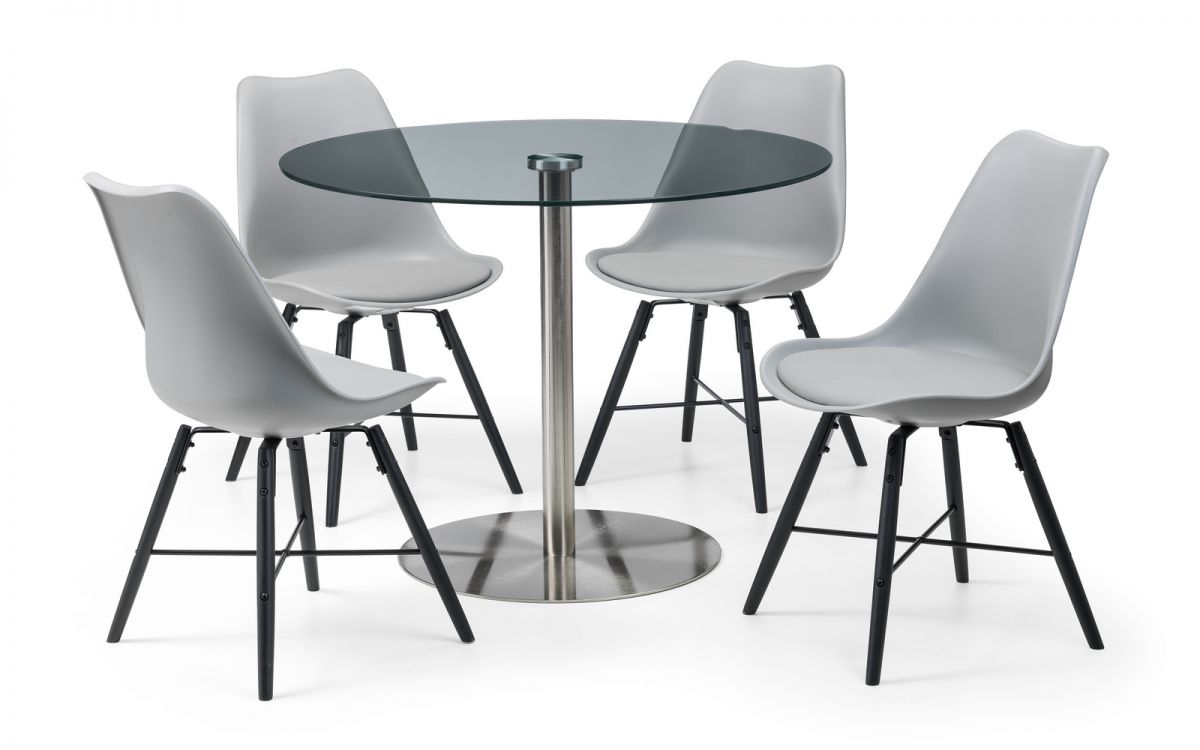 Milan & Kari Grey Dining Set