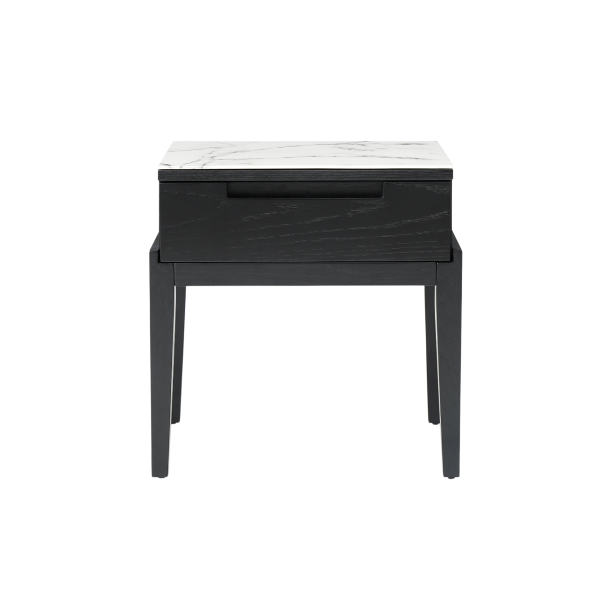 Orchid Bedside Single Drawer - Marble