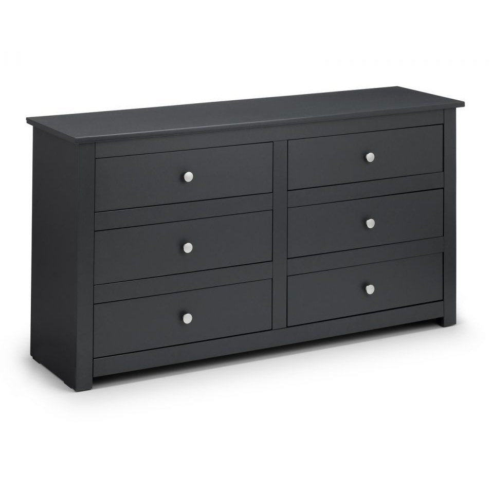 Radley 6 Drawer Chest - Anthracite