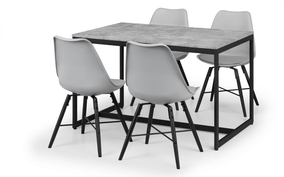 Staten & Kari Grey Dining Set