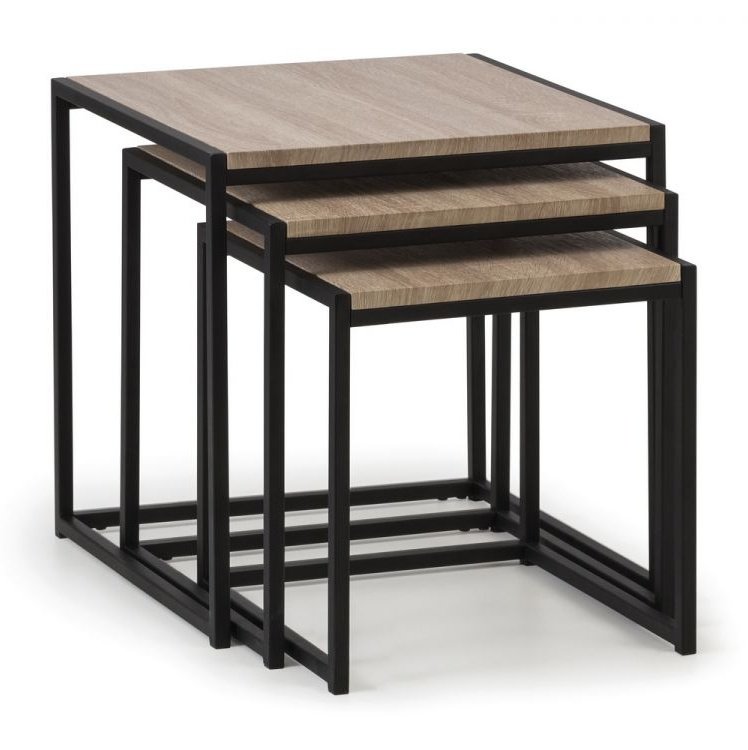 Tribeca Nest of Tables - Sonoma Oak