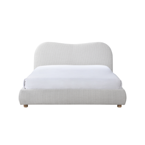 Wave Beds in Olive Soft Weave