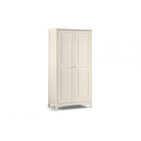 Cameo 2 Door Wardrobe - Stone White
