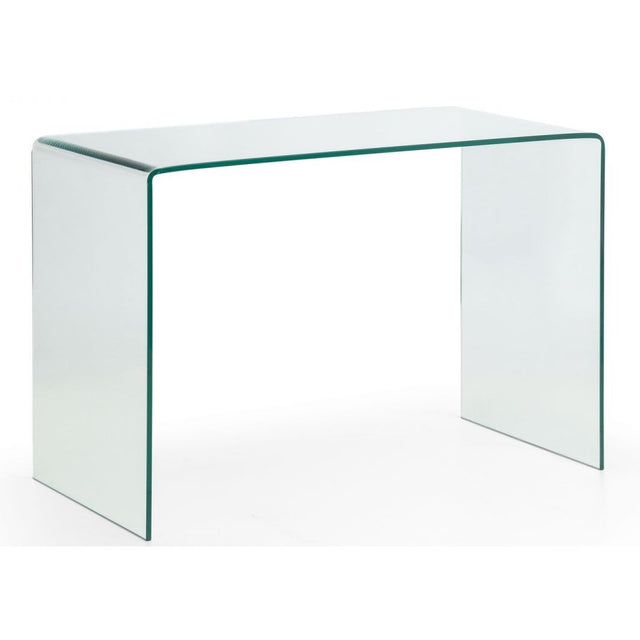 Amalfi Bent Glass Desk Julian Bowen