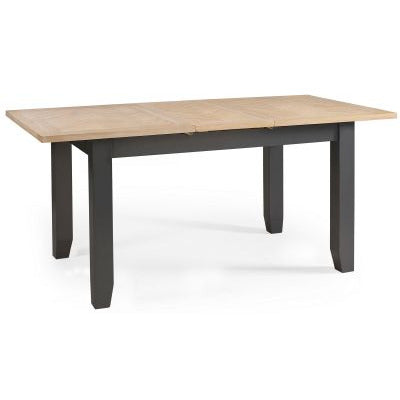 Bordeaux Extending Dining Table - Dark Grey
