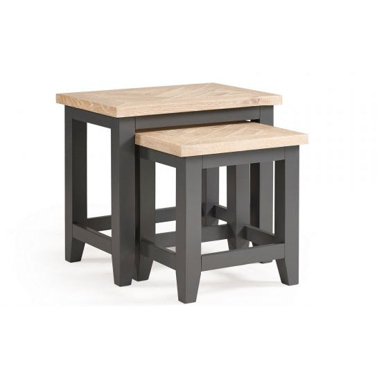 Bordeaux Extending Dining Table - Dark Grey
