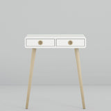 Softline Low Hall Table in Off White