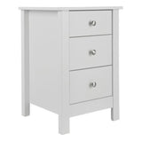 Florence 3 Drawer Bedside