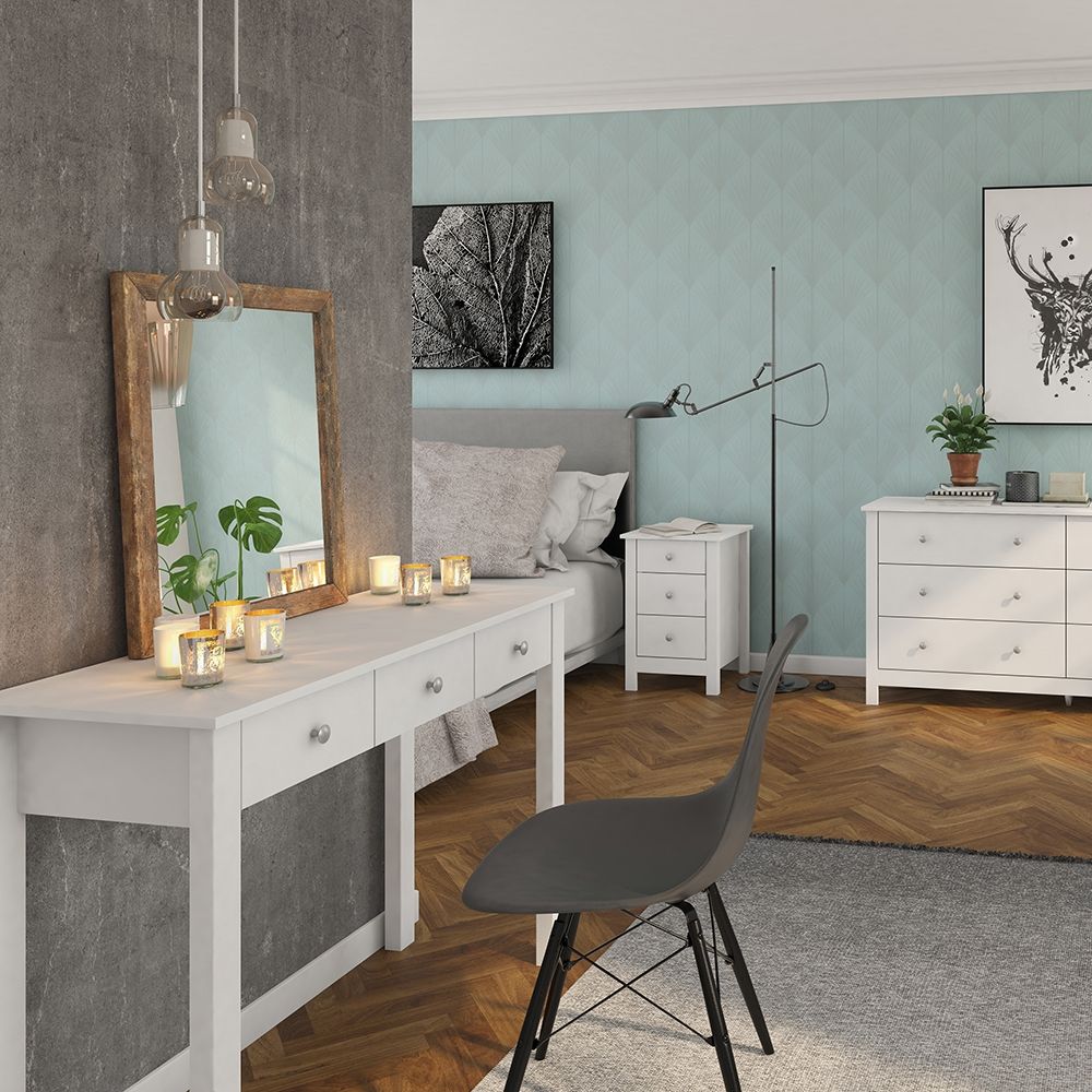 Florence 3 Drawer Bedside