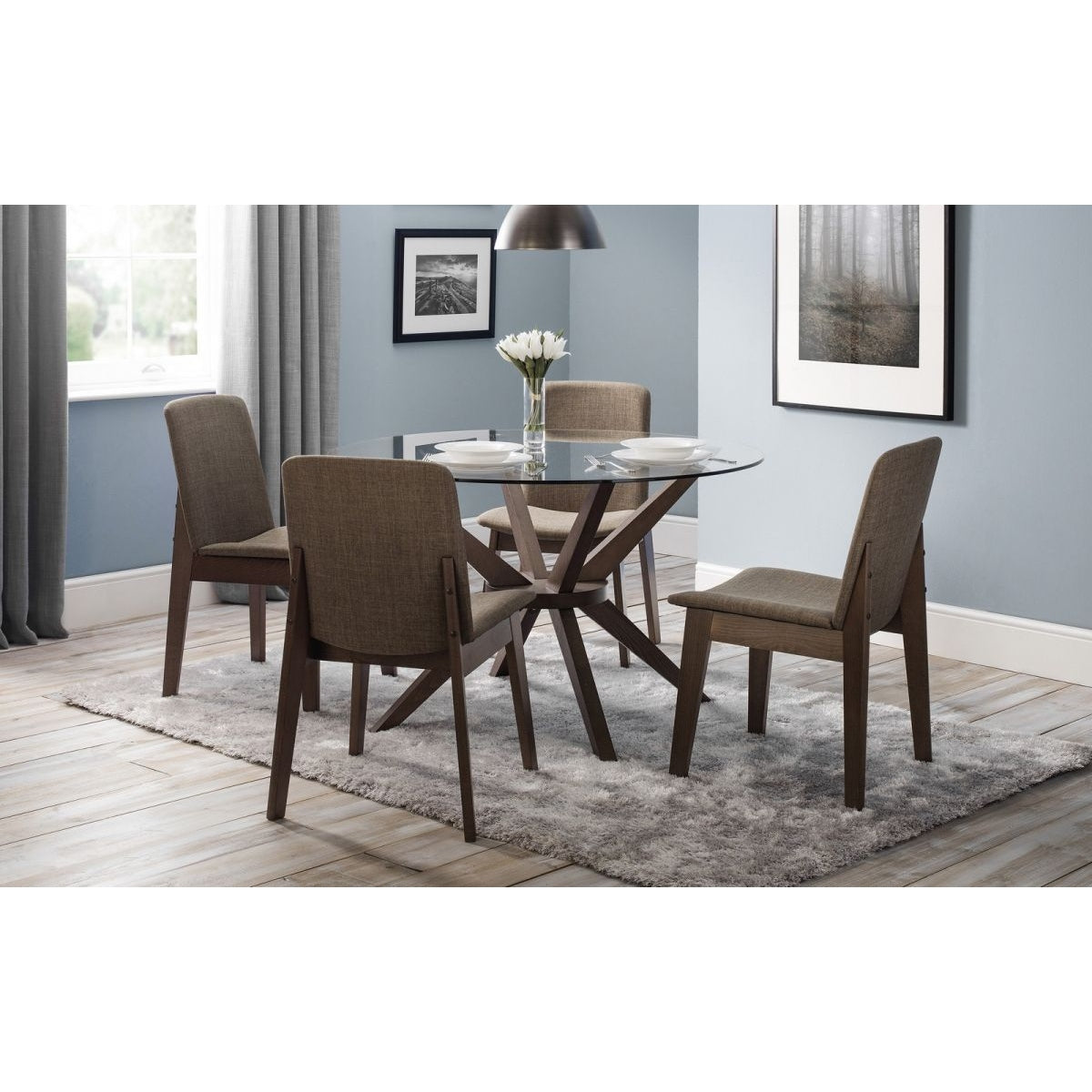 Chelsea Glass Dining Set