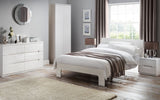 Manhattan 6 Drawer Wide Chest - White