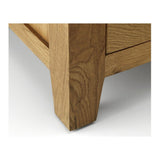 Marlborough Oak 1 Drawer Bedside
