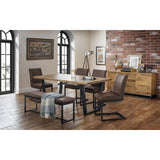 Brooklyn Dining Set - Upholstered Bench & 4 Chairs