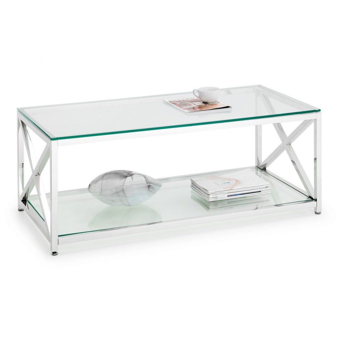 Miami Coffee Table - Silver