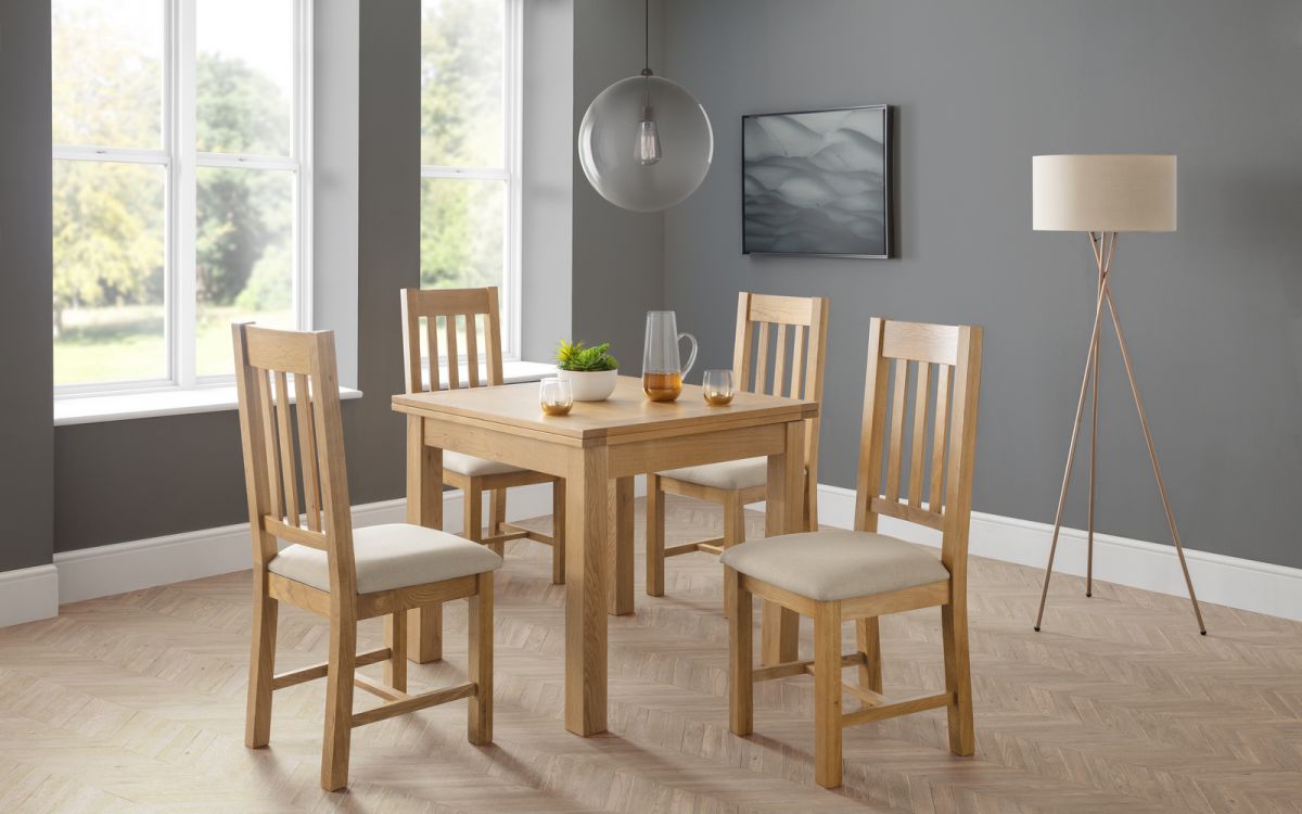 Astoria Flip-top Dining Table & 4 Hereford Chairs