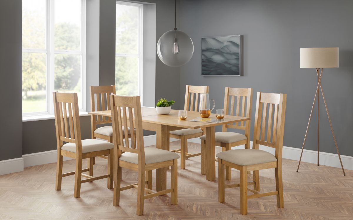 Astoria Flip-top Dining Table & 6 Hereford Chairs