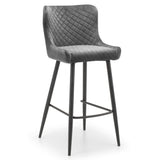 Luxe Bar Stool - Grey