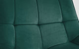Findlay Square Dining Table & 4 Hadid Green Chairs
