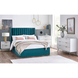 Murano 5 Drawer Tallboy - Matte White