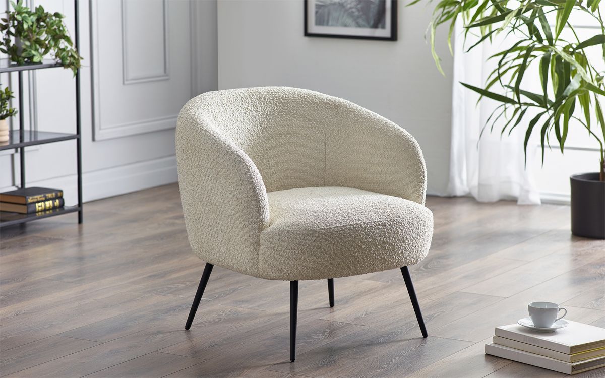 Gigi Boucle Accent Chair