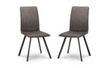 Piero Square Table & 2 Monroe Dining Chairs