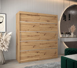 Verona 01 Sliding Door Wardrobe 180cm