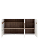 Chelsea Living 3 Door Glazed Sideboard