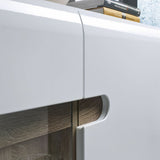 Chelsea Living 3 Door Glazed Sideboard