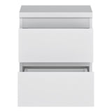Fribo Bedside Cabinet 2 Drawer