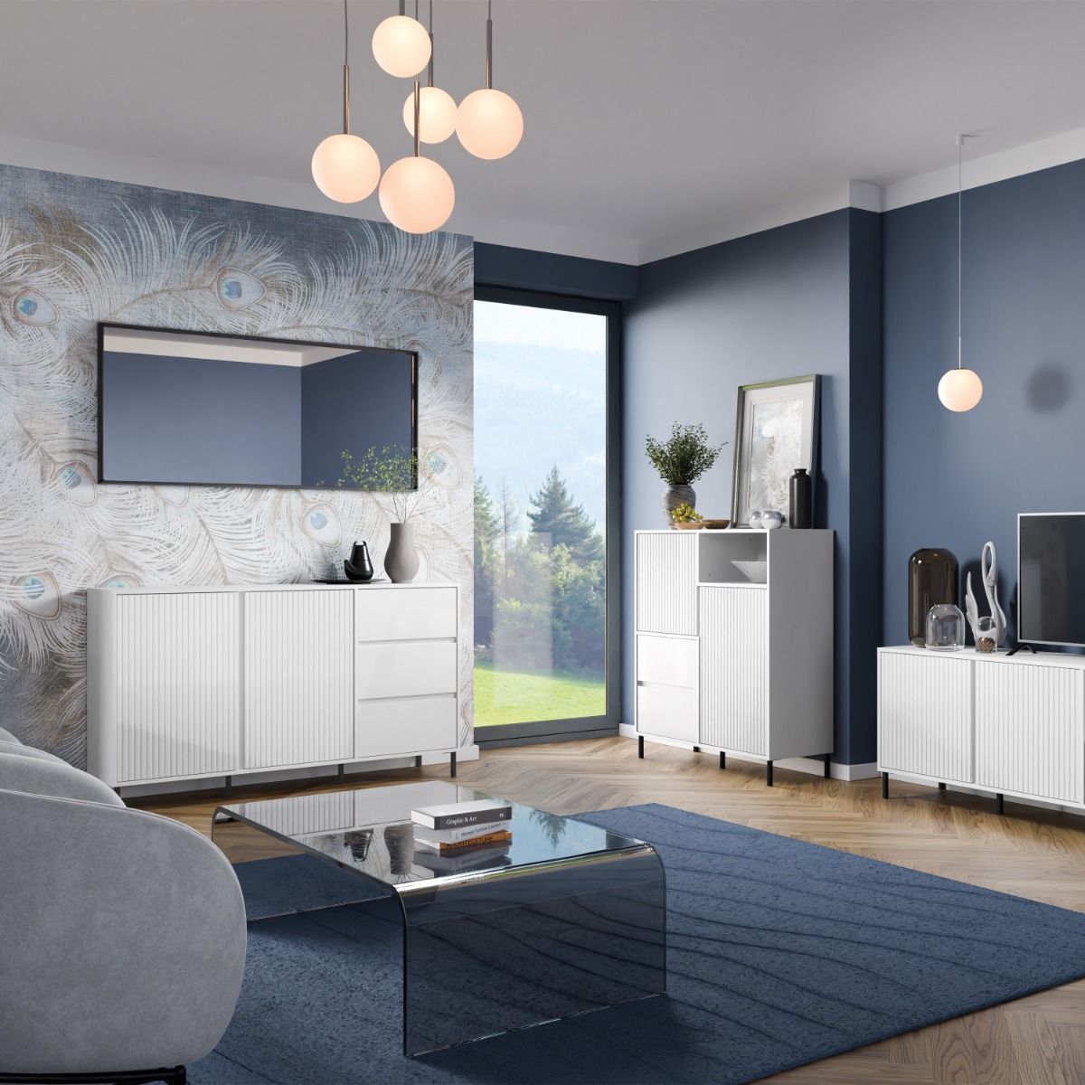 Avenale Sideboard 2 Door 3 Drawer