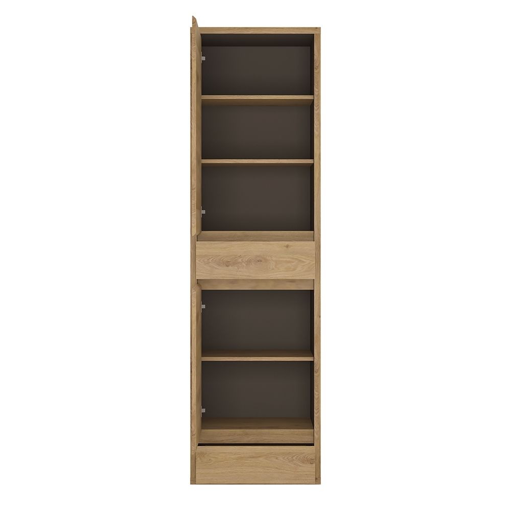 Shetland 2 Door 2 Drawer Narrow Cabinet