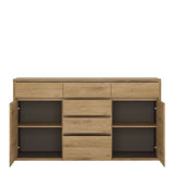 Shetland 2 Door 6 Drawer Chest