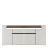 Toronto Wide Sideboard 4 Doors 2 Drawers with LED