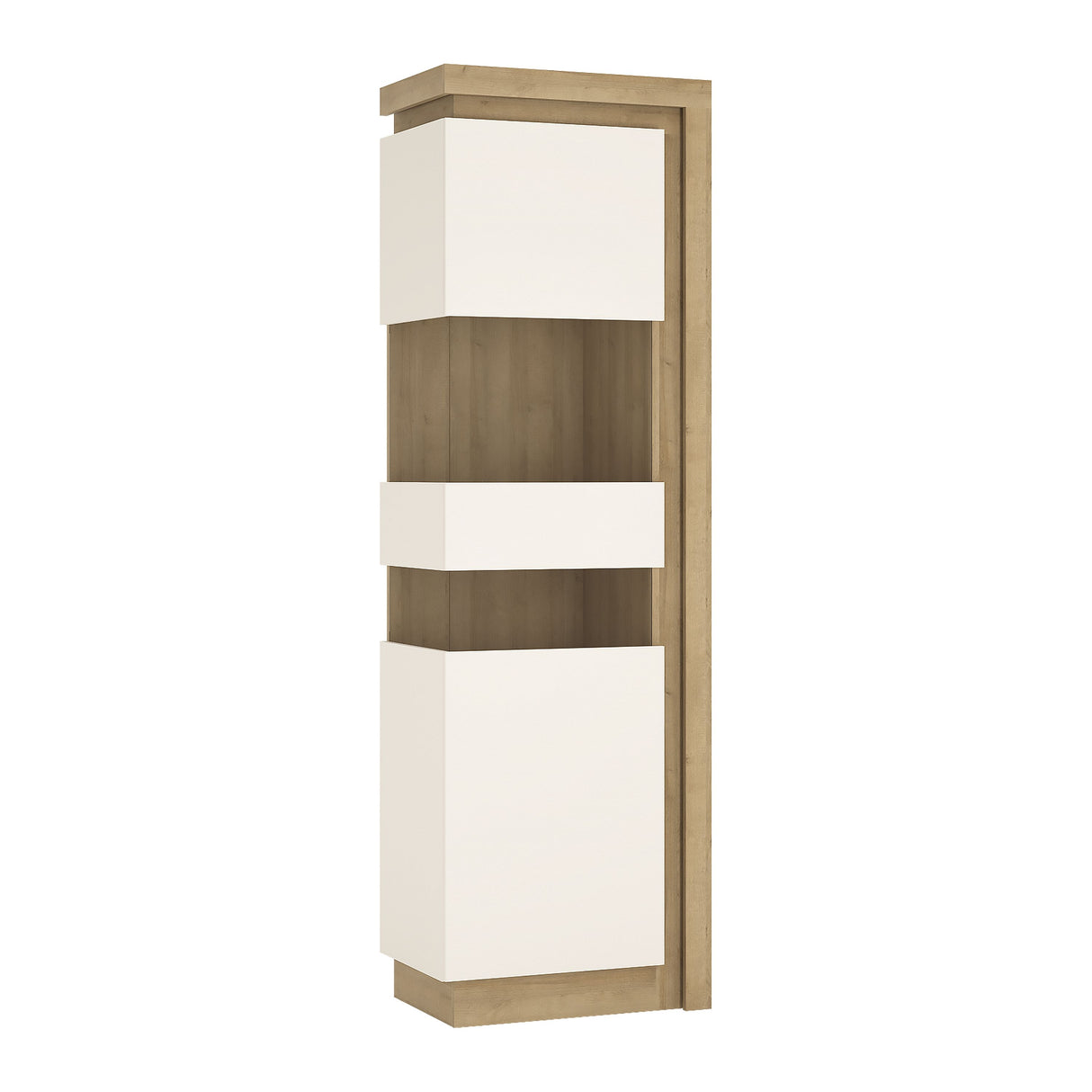 Lyon Tall Narrow Display Cabinet (LHD)