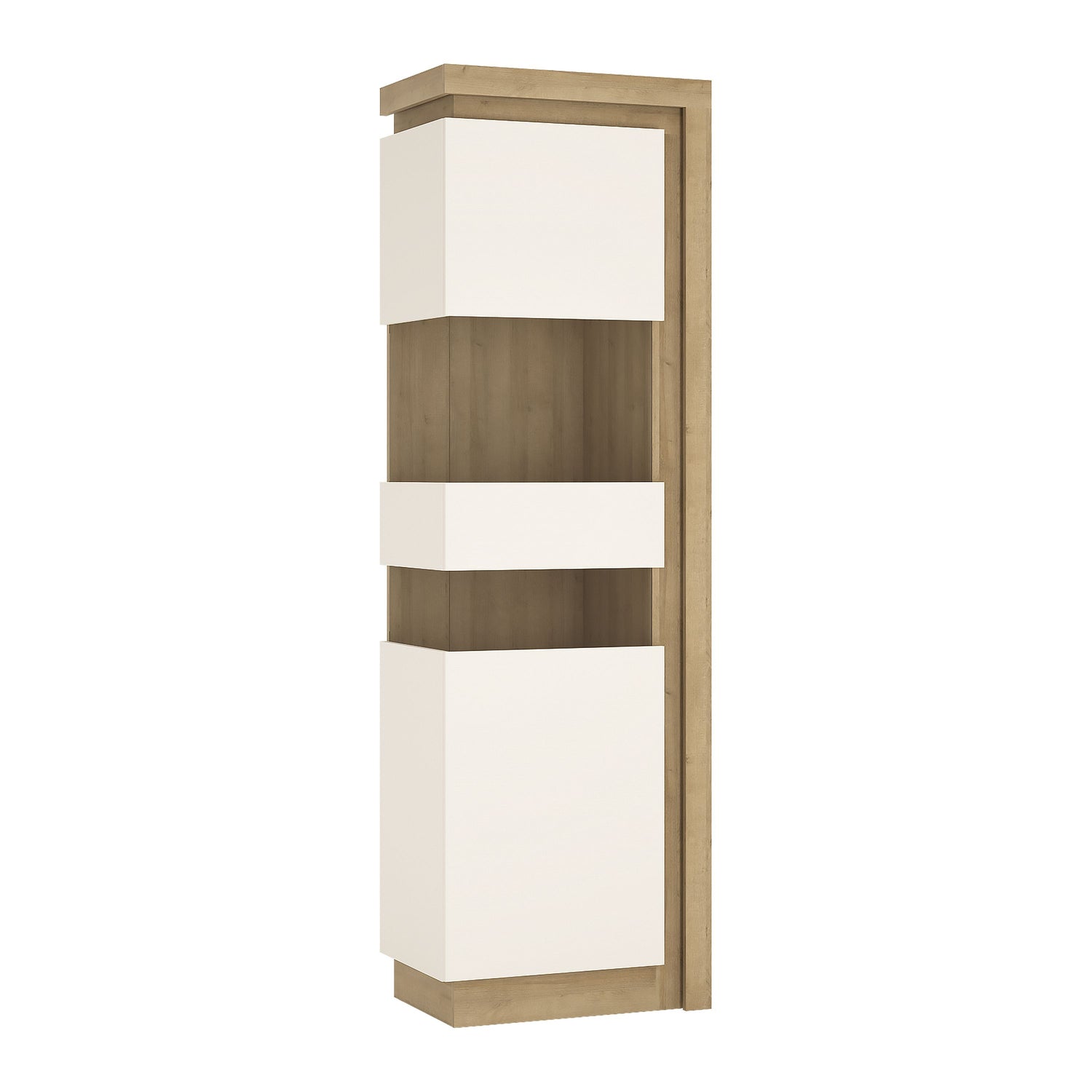 Lyon Tall Narrow Display Cabinet (LHD)