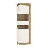 Lyon Tall Narrow Display Cabinet (LHD)