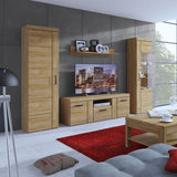 Cortina Tall Glazed Display Cabinet (RH)
