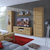 Cortina Tall Glazed Display Cabinet (LH)