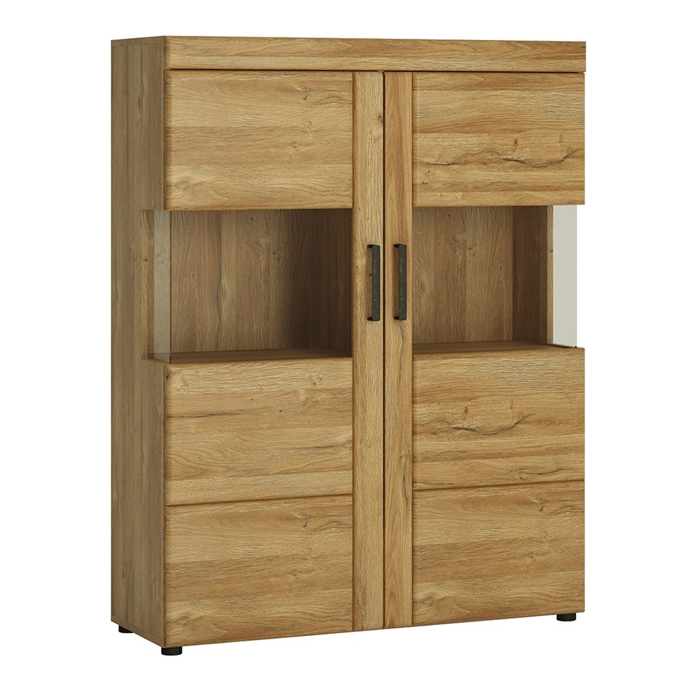Cortina Low Wide Display Cabinet