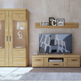 Cortina Tall Wide 2 Door Glazed Display Cabinet