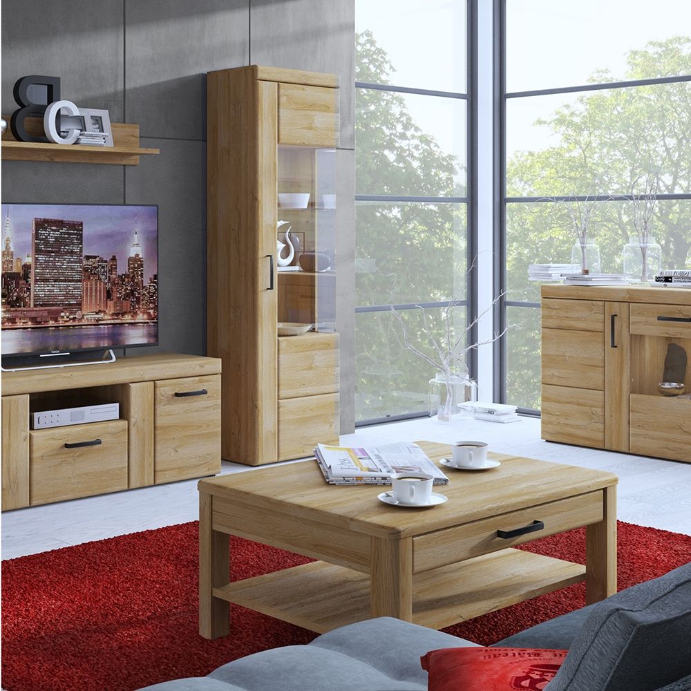 Cortina 4 Door Wide Glazed Sideboard