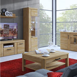 Cortina 4 Door Wide Glazed Sideboard
