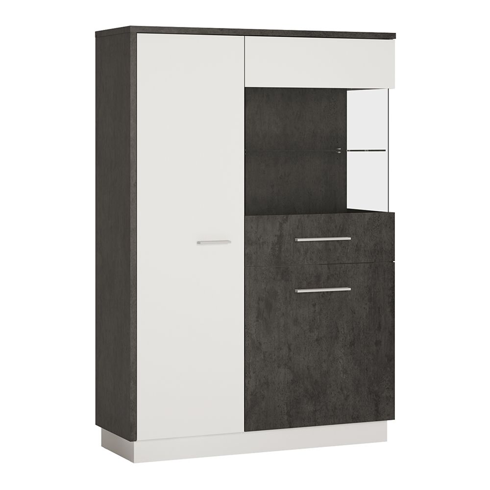 Zingaro Low Display Cabinet Right Hand