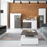 Zingaro Low Display Cabinet Right Hand