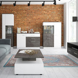 Zingaro Low Display Cabinet Left Hand