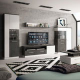 Zingaro Low Display Cabinet Left Hand