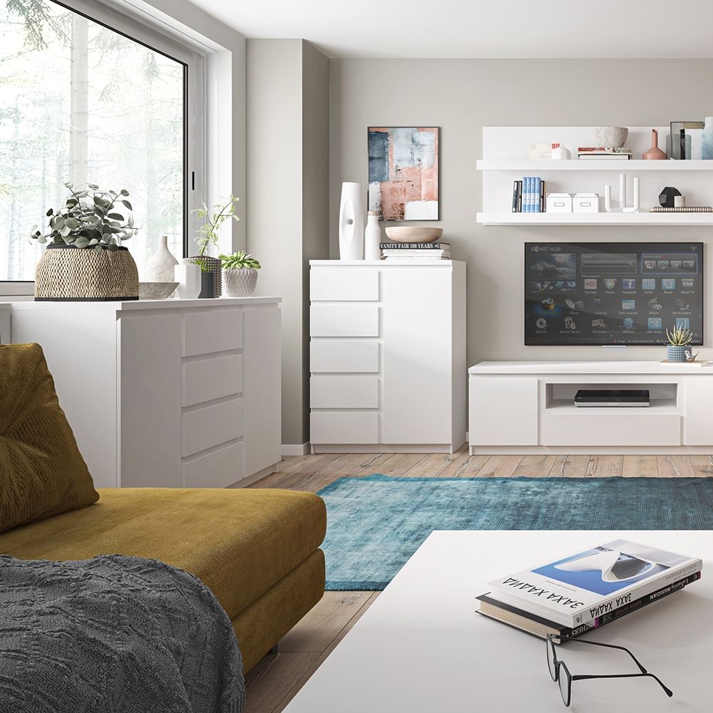 Fribo 2 Door 4 Drawer Sideboard