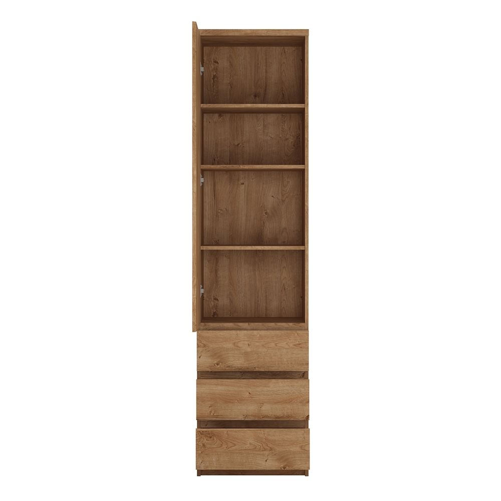 Fribo Tall Cupboard with 3 Drawers