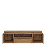 Fribo 166cm Wide TV Cabinet with 2 Doors and Drawer