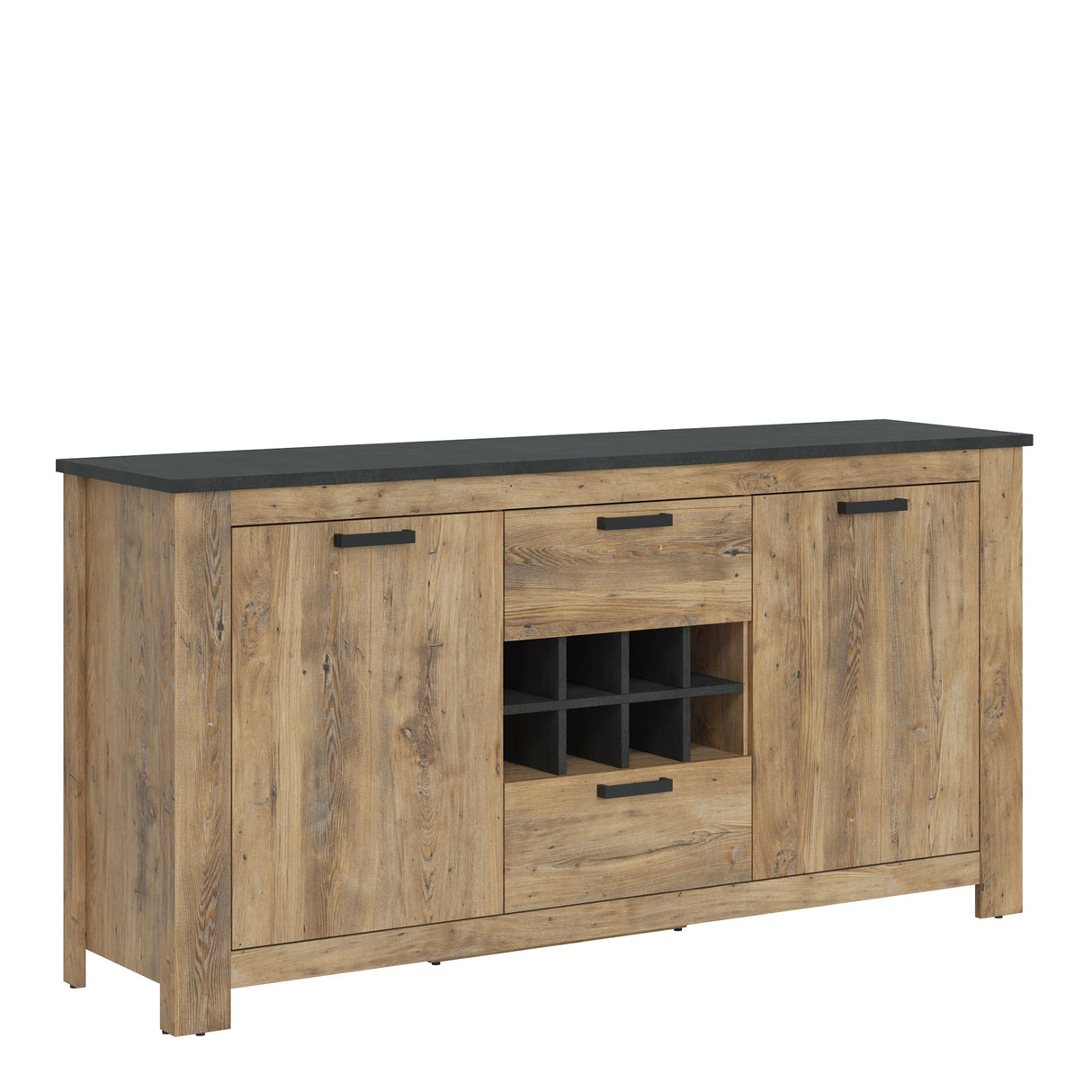 Rapallo Sideboard with Wine Rack